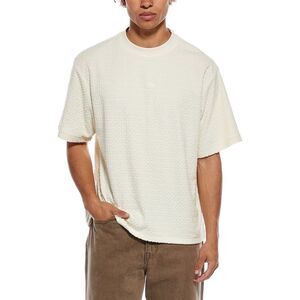 Off-White™ Mens  Towel Terry All Over Logo T-Shirt, White